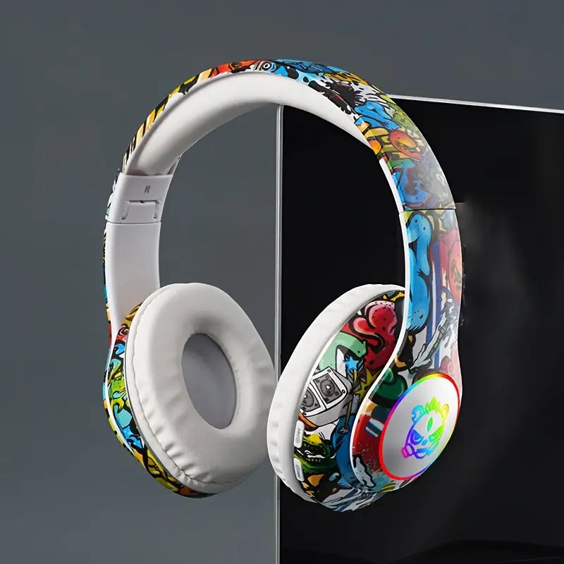 Wireless Headphones with Stereo Sound,