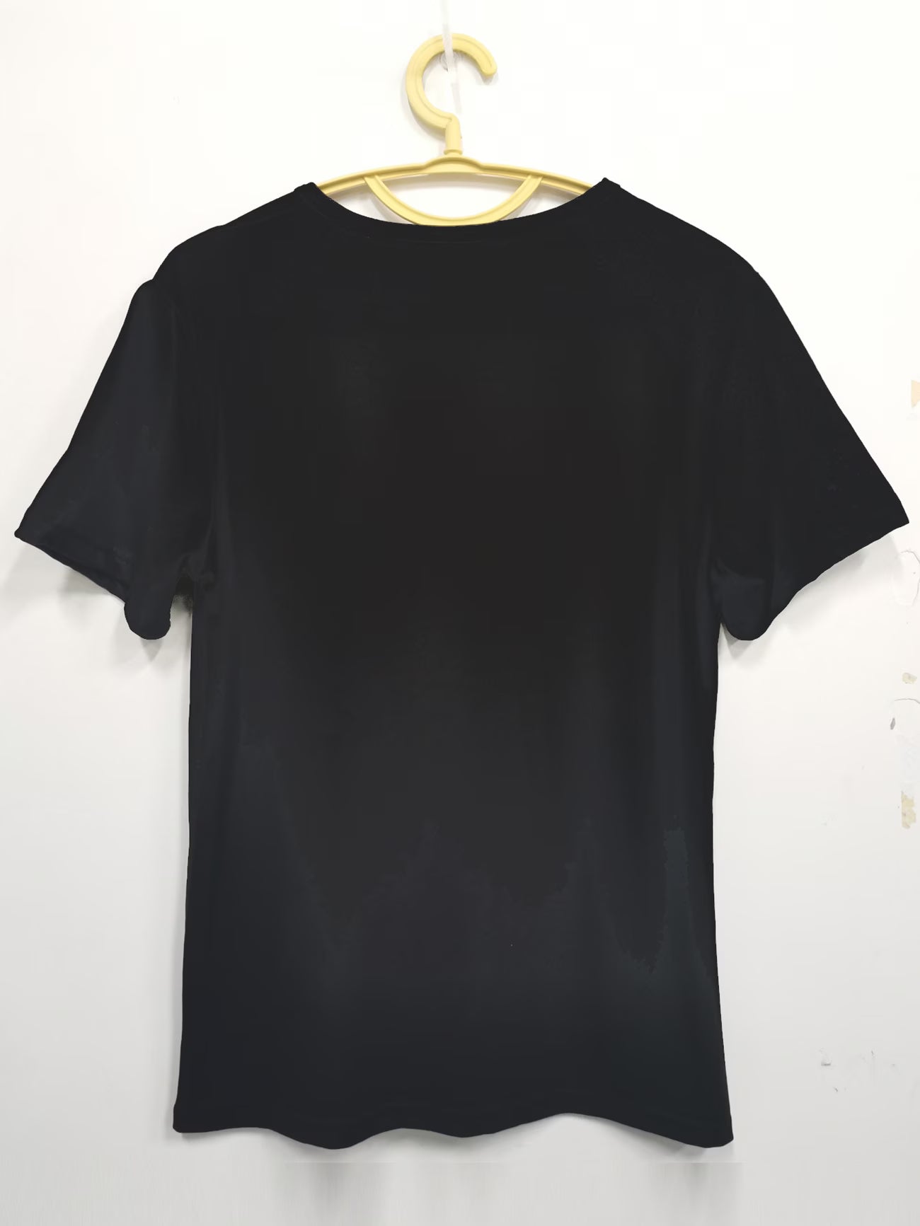 Women's Black Geometric Skull Graphic T-Shirt – Soft Stretch Streetwear
