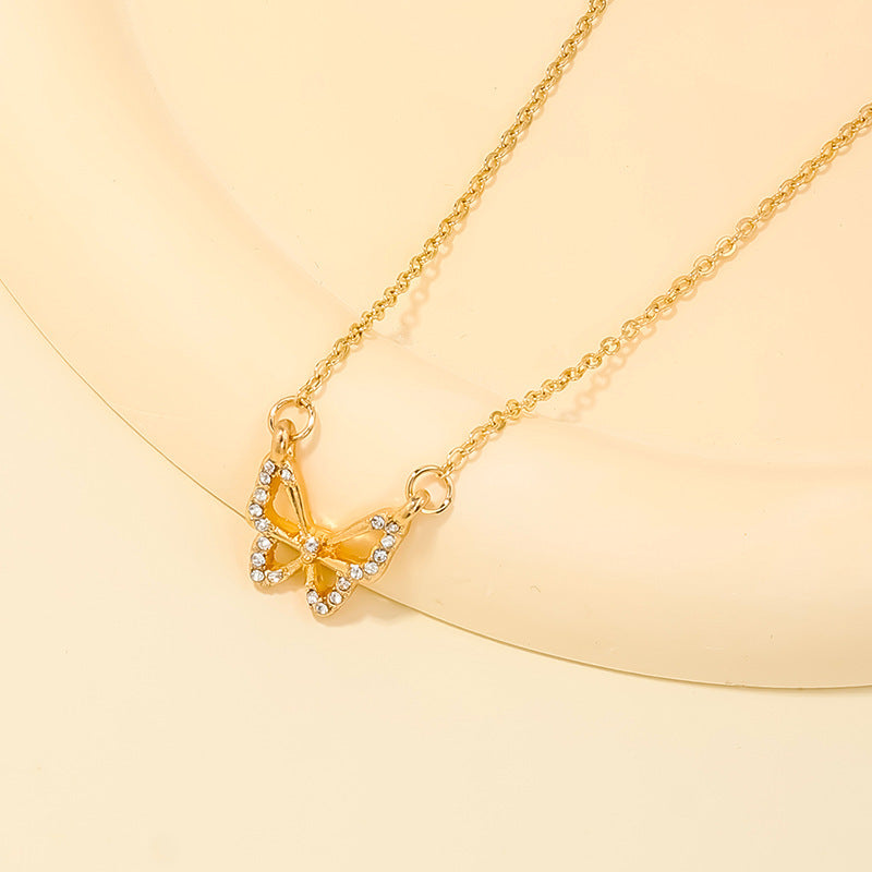 Sweet Light Luxury Bow Necklace