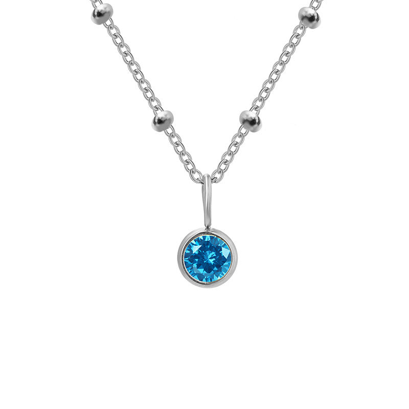 Diamond Birthstone Necklace