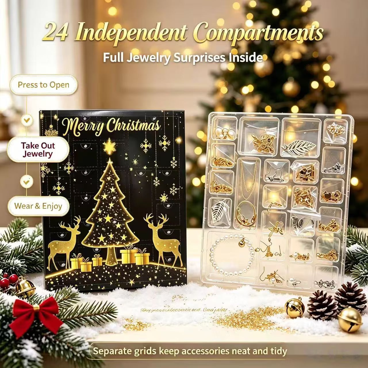 2026 Christmas Advent Countdown Calendar