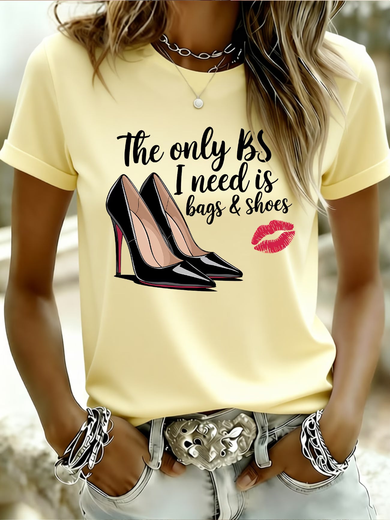 The Only BS I Need Is Bags & Shoes T-Shirt