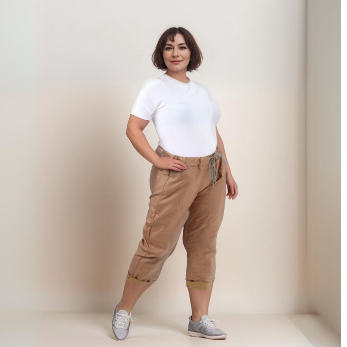 FAUX LEATHER VERY STRETCHY MAGIC TROUSERS / JEANS