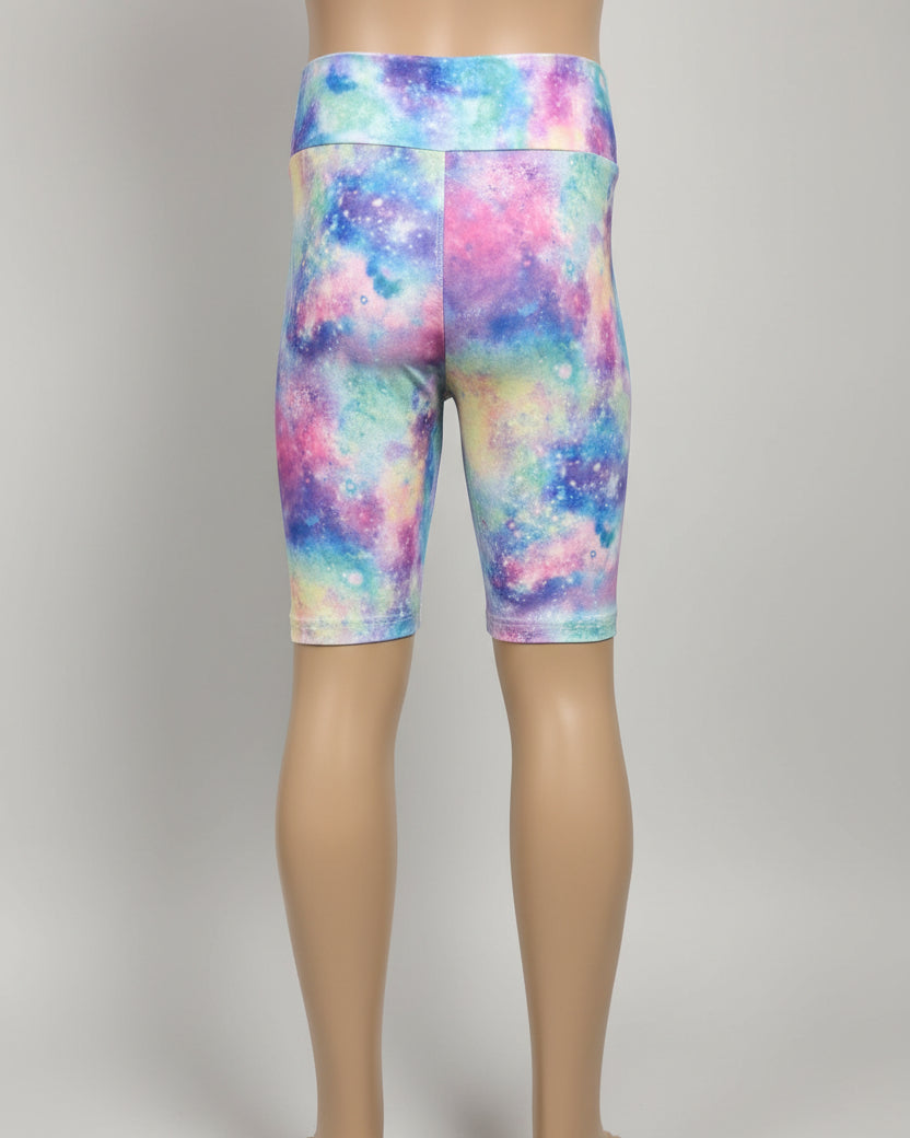 Soft, stretch, girls shorts, choice of pattern & size!