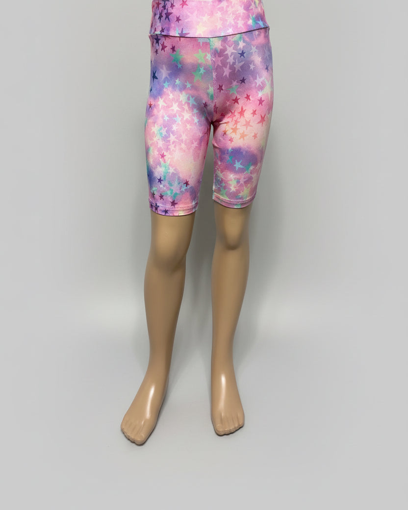 Soft, stretch, girls shorts, choice of pattern & size!