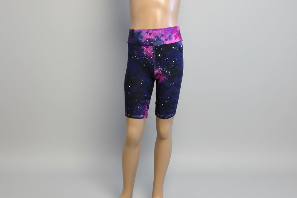 Soft, stretch, girls shorts, choice of pattern & size!