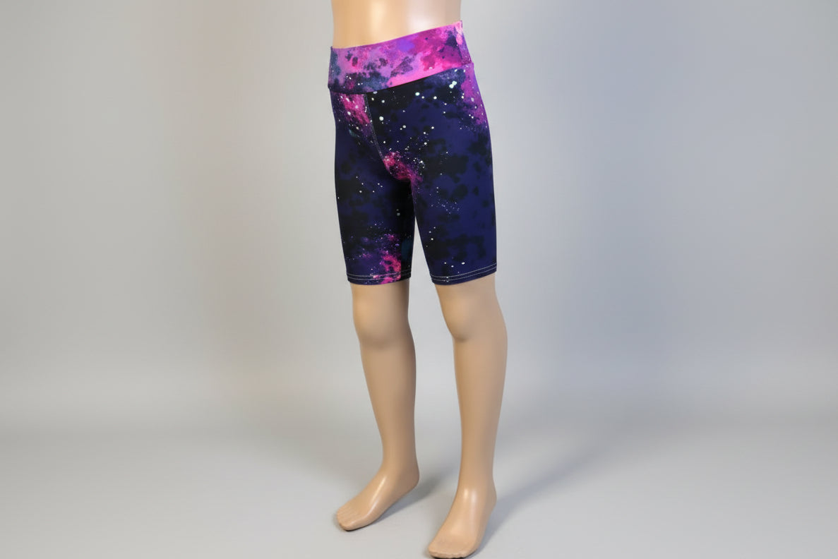 Soft, stretch, girls shorts, choice of pattern & size!