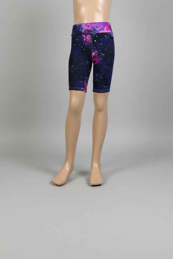 Soft, stretch, girls shorts, choice of pattern & size!