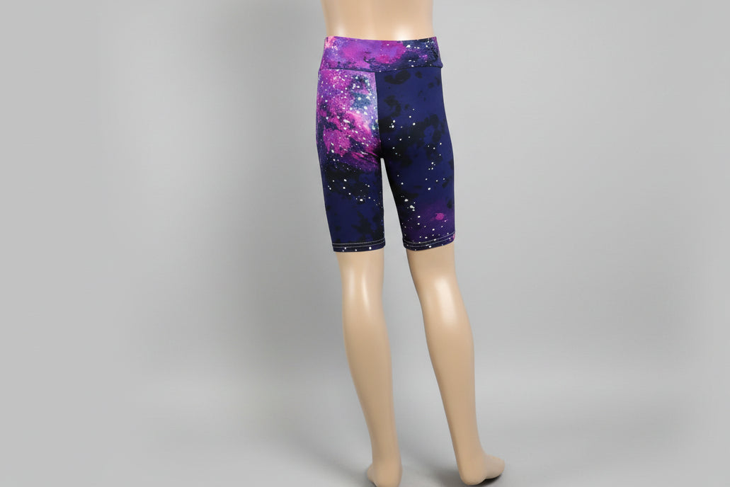 Soft, stretch, girls shorts, choice of pattern & size!