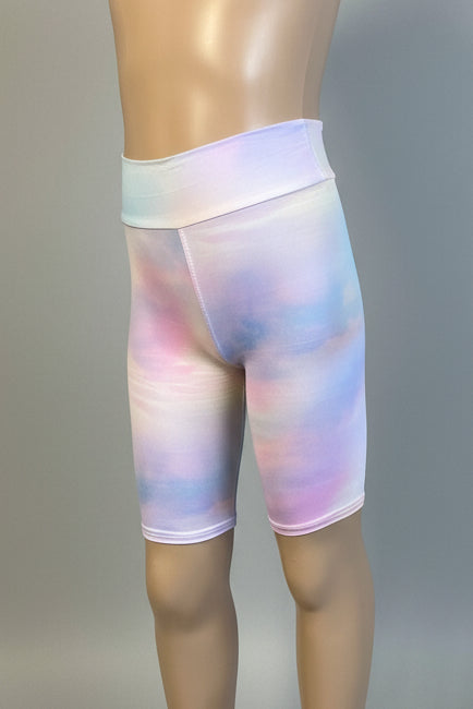 Soft, stretch, girls shorts, choice of pattern & size!
