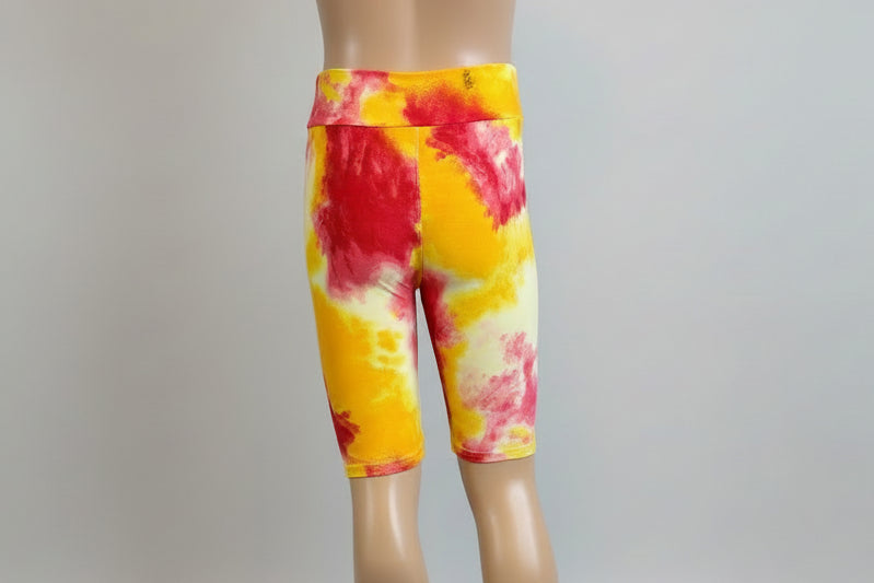 Long, soft, bright, girl's shorts, choice of pattern & size