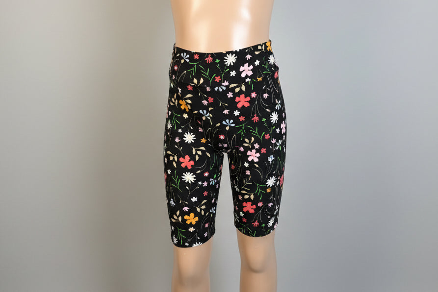 Soft, stretch, girls shorts, choice of pattern & size!
