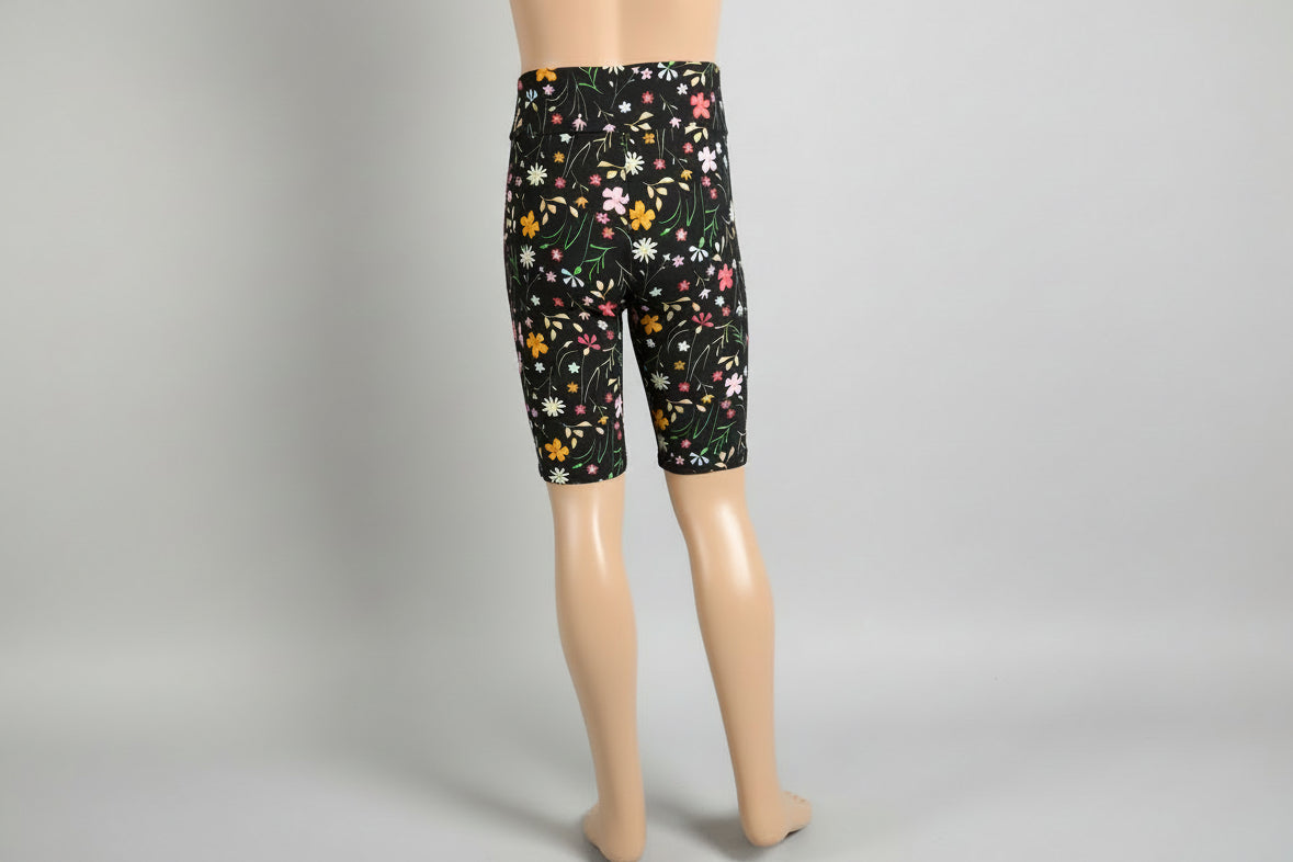 Soft, stretch, girls shorts, choice of pattern & size!