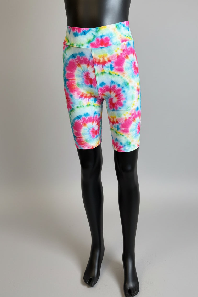 Long, soft, bright, girl's shorts, choice of pattern & size
