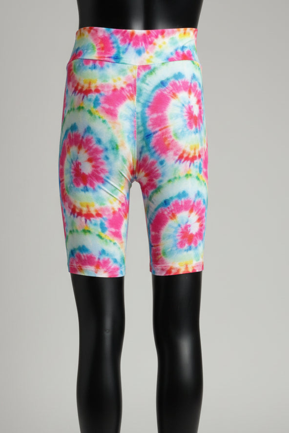 Long, soft, bright, girl's shorts, choice of pattern & size