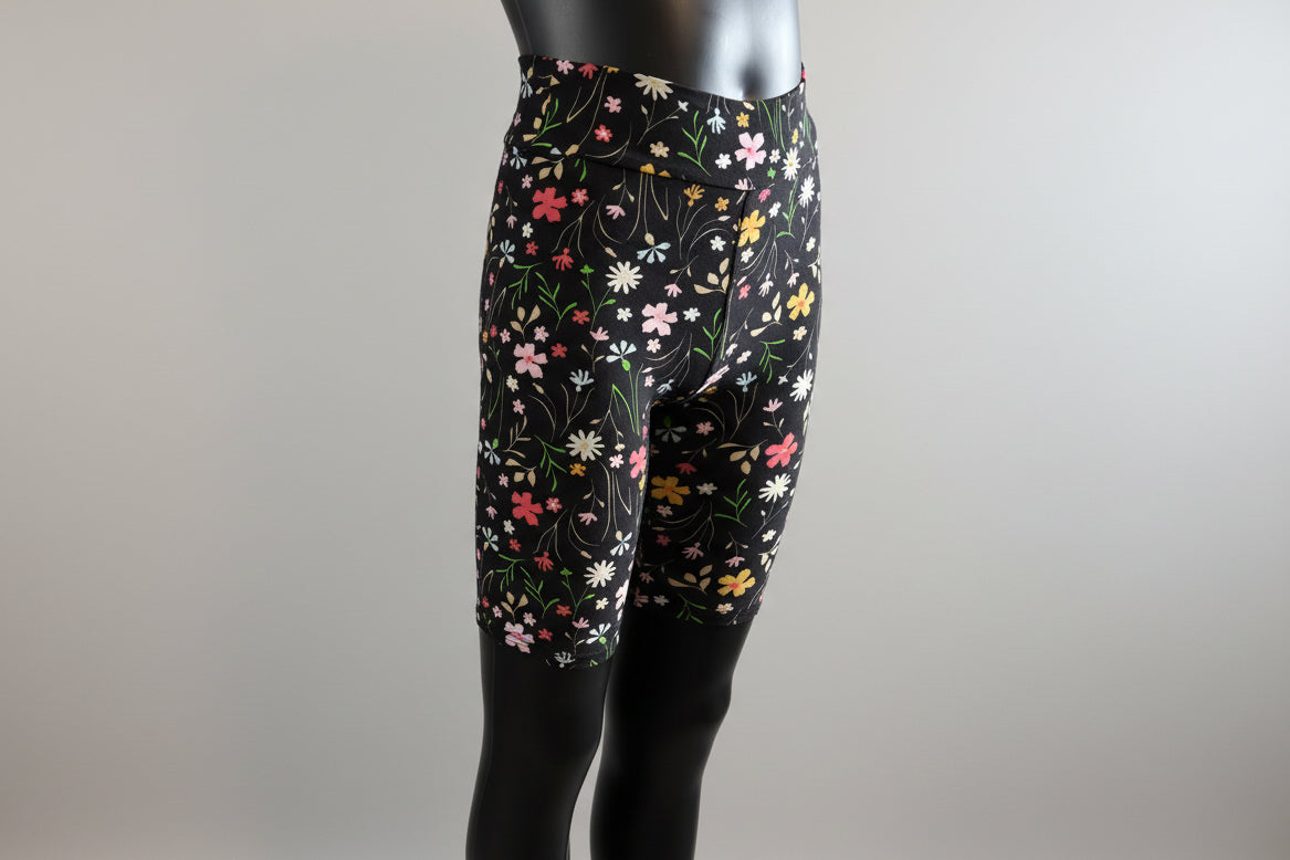 Soft, stretch, girls shorts, choice of pattern & size!