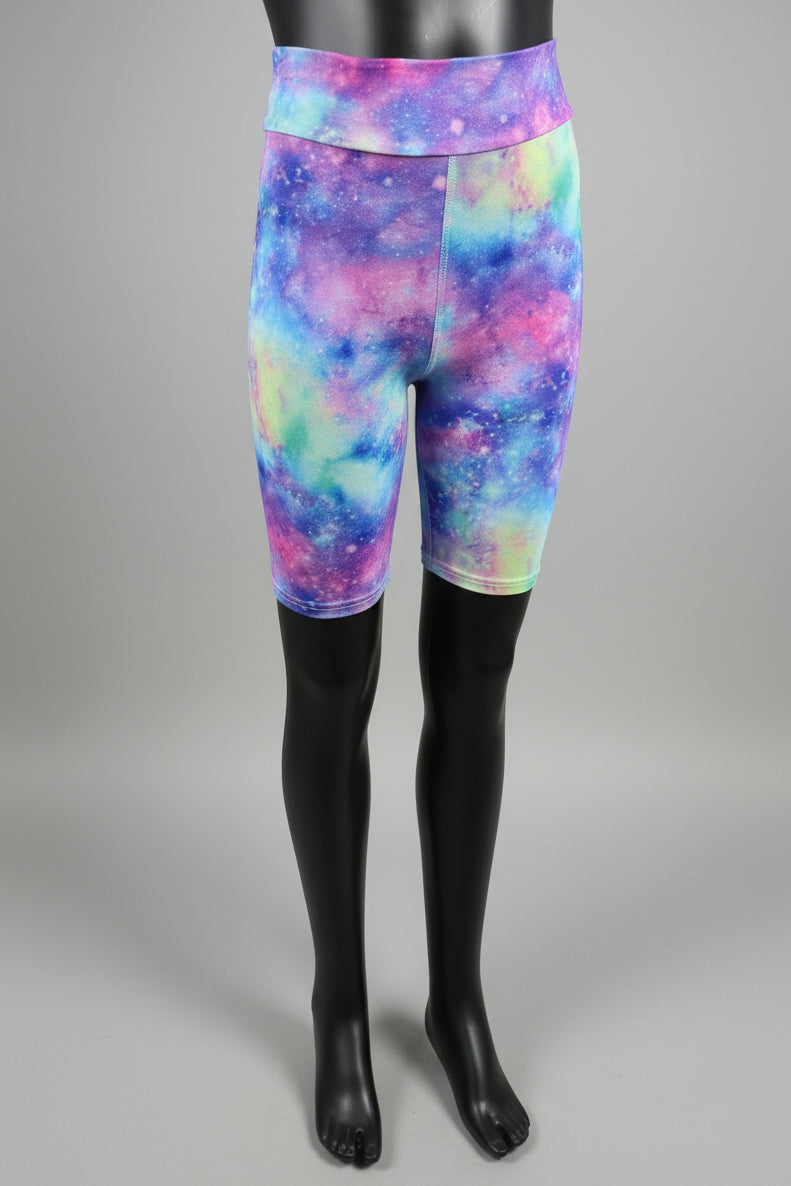 Soft, stretch, girls shorts, choice of pattern & size!