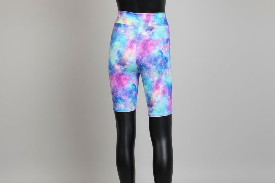 Soft, stretch, girls shorts, choice of pattern & size!