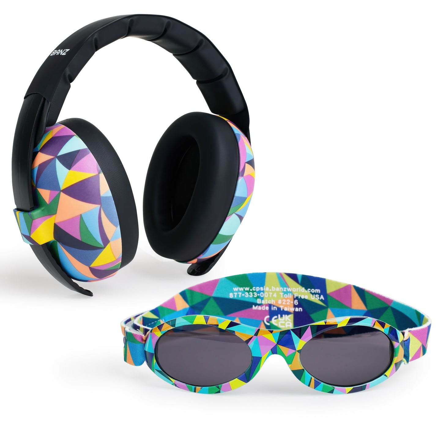 Baby Earmuffs & Sunglasses Combo