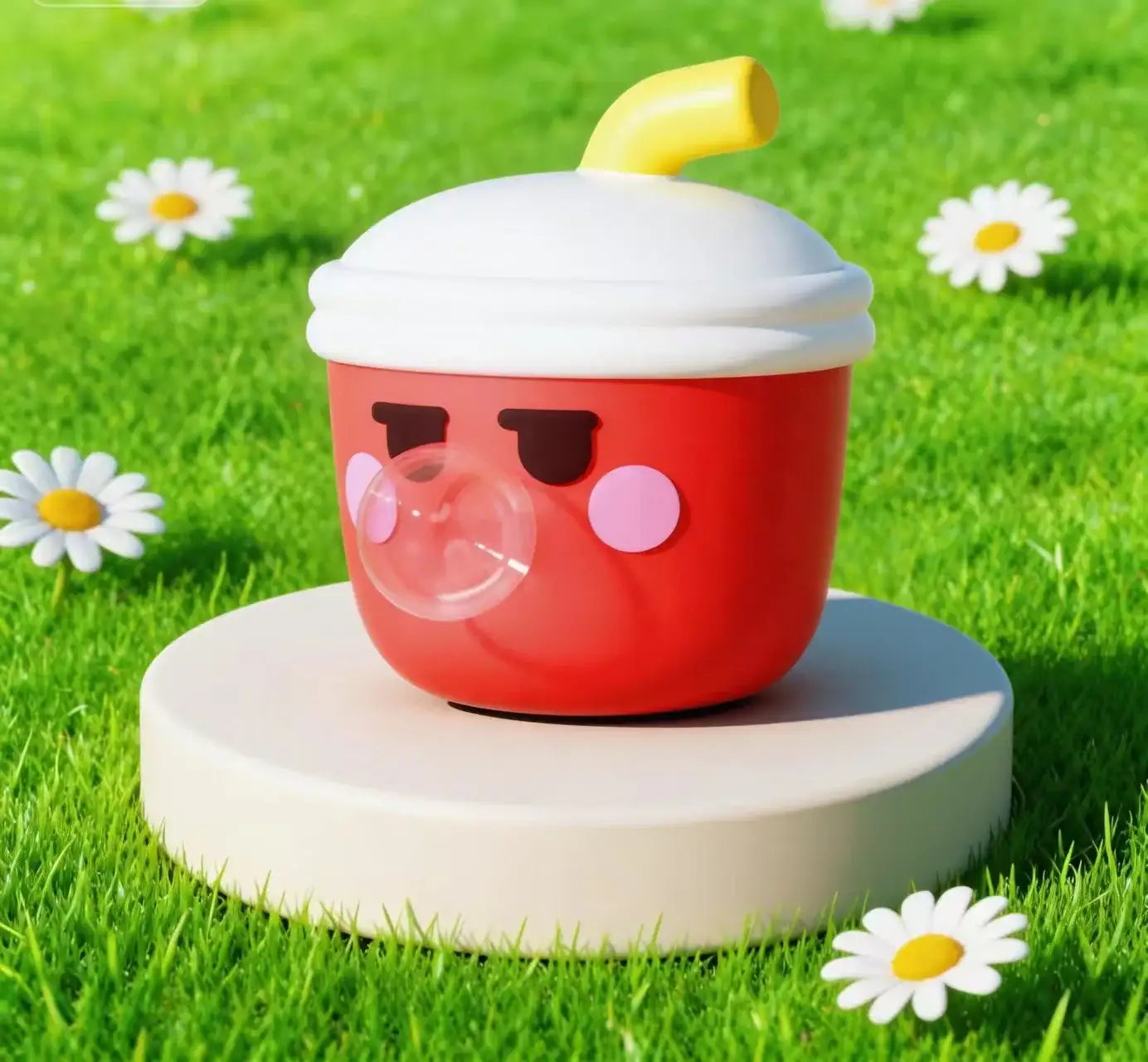 Cartoon Food Bubble Squeeze Fidget Toy | Cute Stress Relief Sensory Desk Ornament