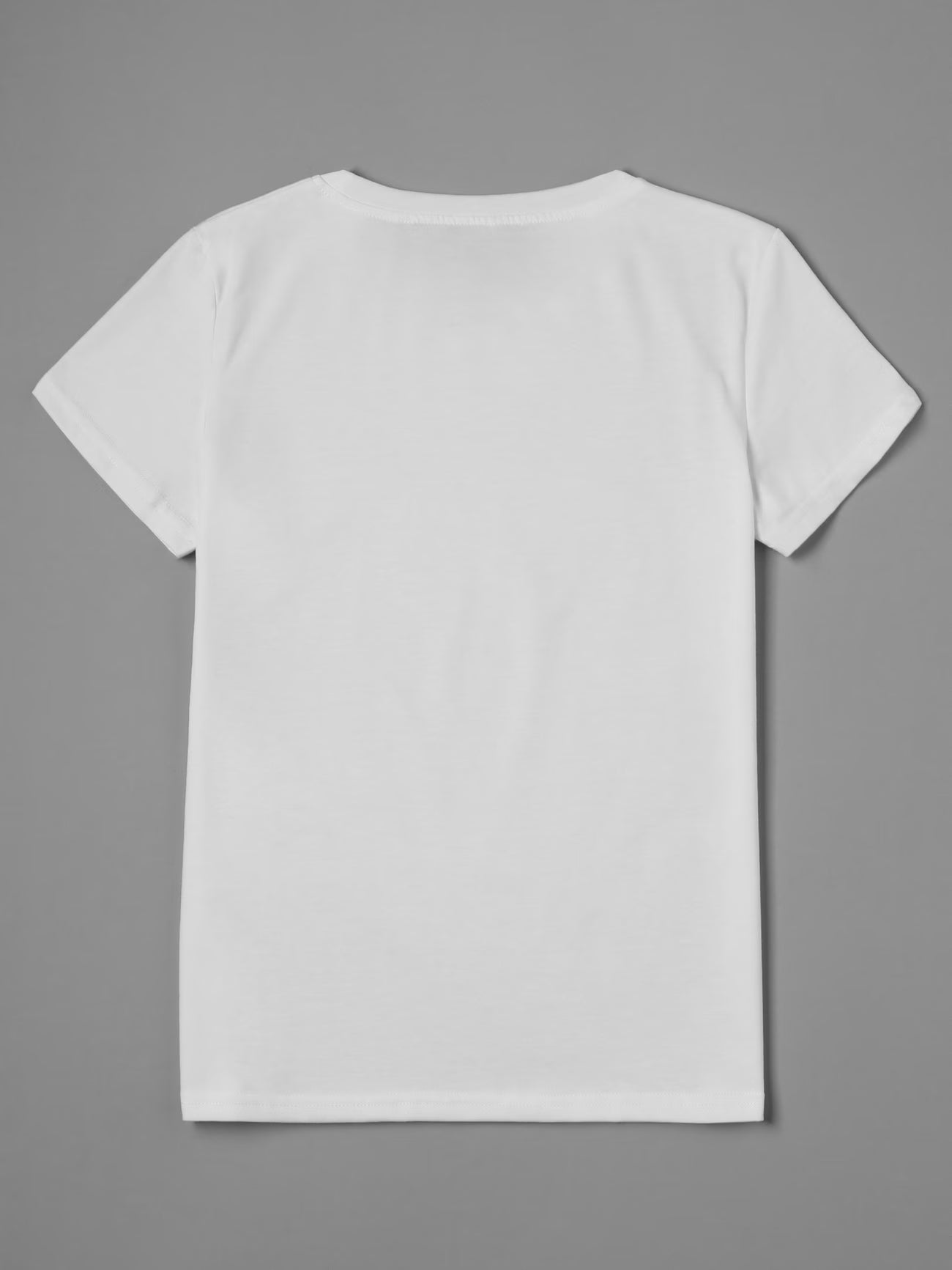 Blue Jeans With Pearl Pattern T-Shirt
