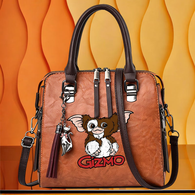 Warner Bros. Gremlins Gizmo Print Top Handle Satchel Bag