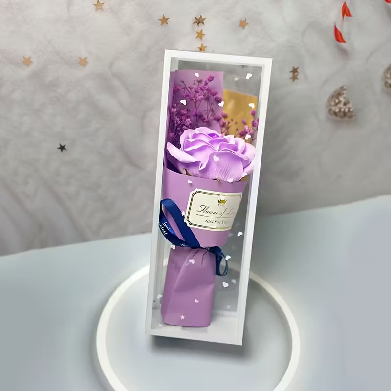 Elegant Rose Bouquet Gift Box