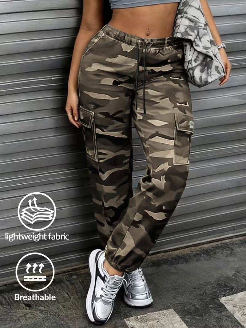Women'S Camouflage Cargo Pants