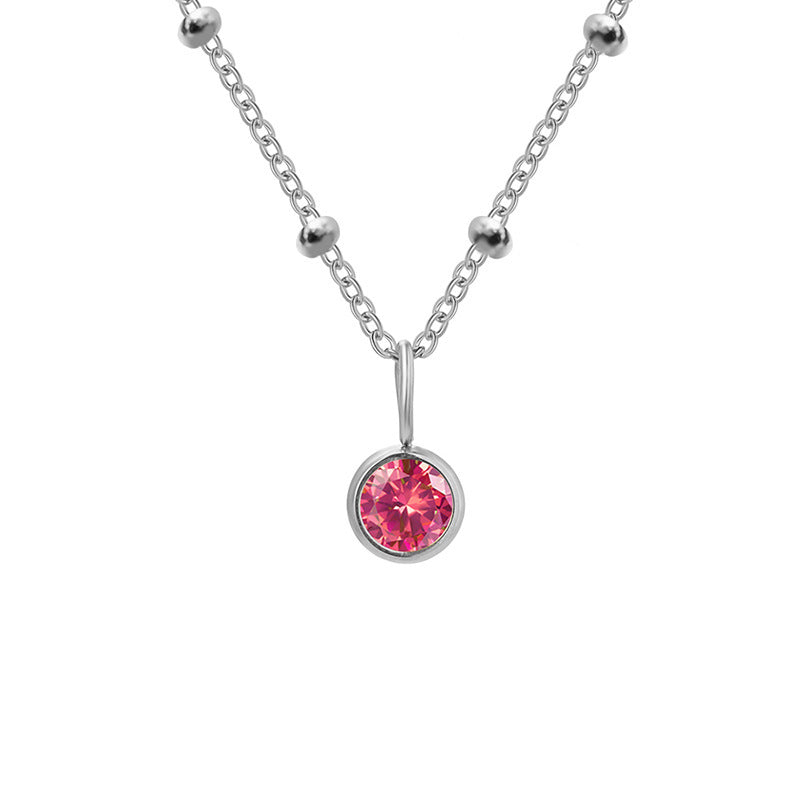 Diamond Birthstone Necklace