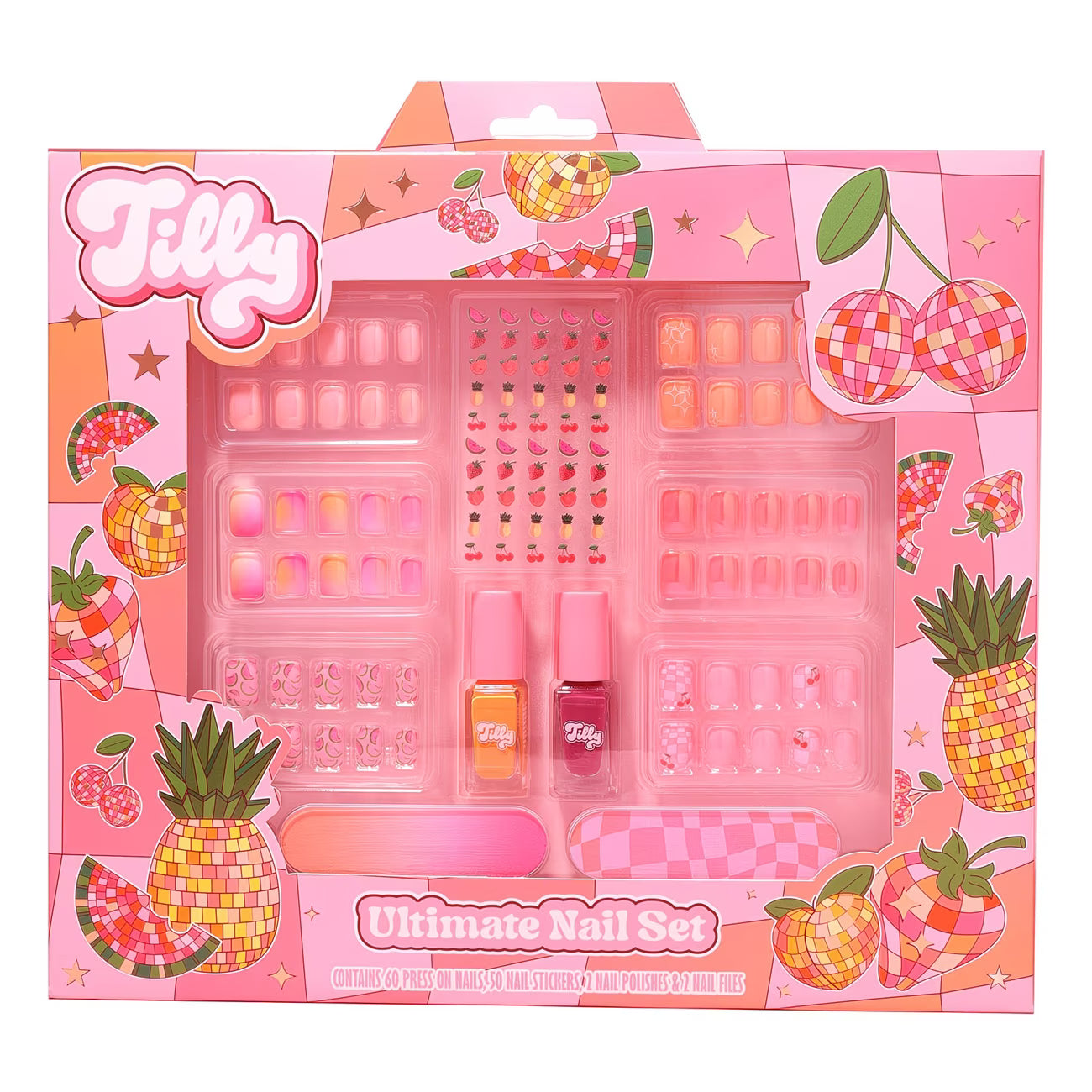 Tilly Ultimate False Nails & Stickers Gift Set 114pcs