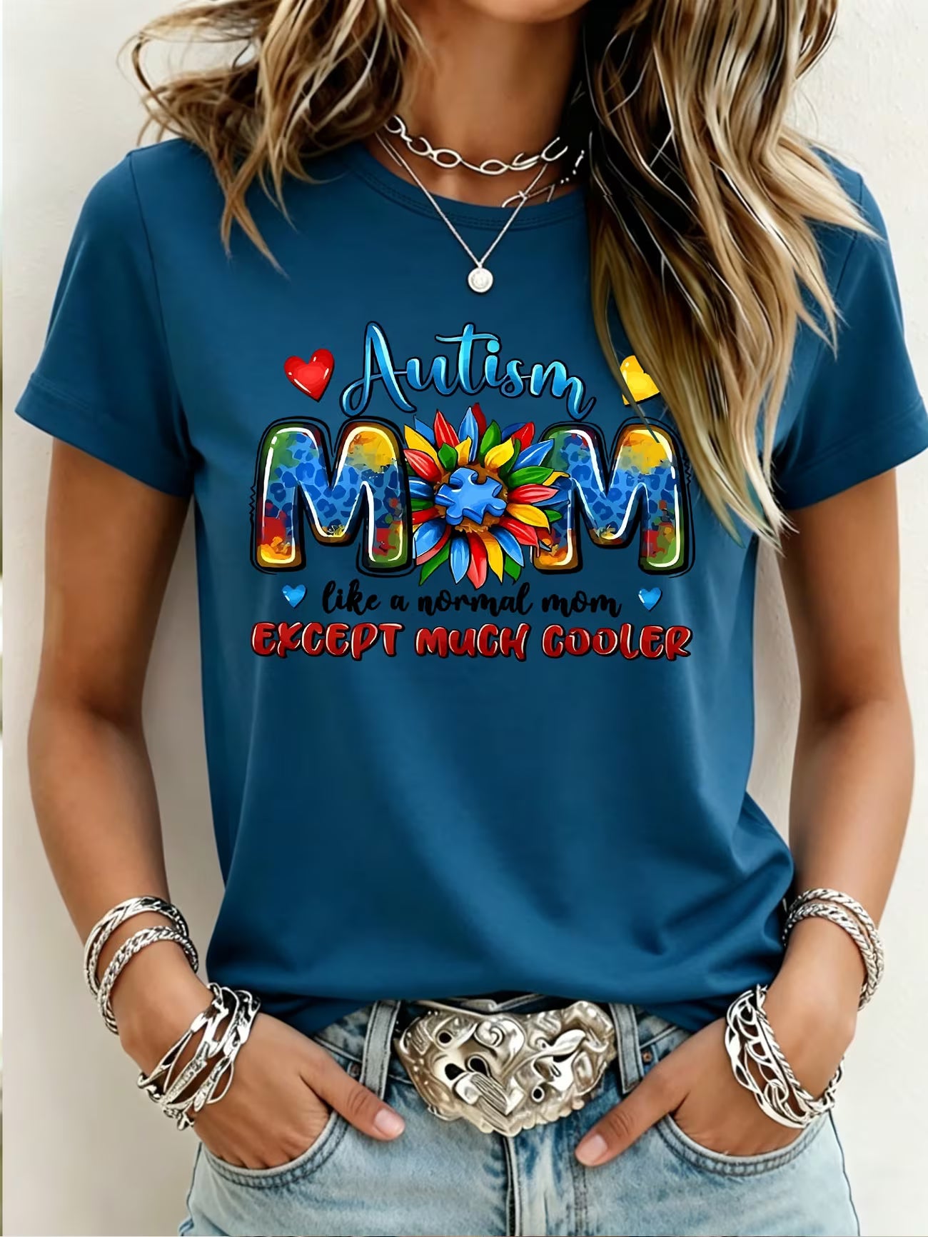 The Life of a Mother with Autism T-Shirt | Mom-Themed Print
