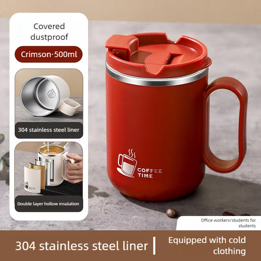 500Ml 304 Stainless Steel Coffee Mug,