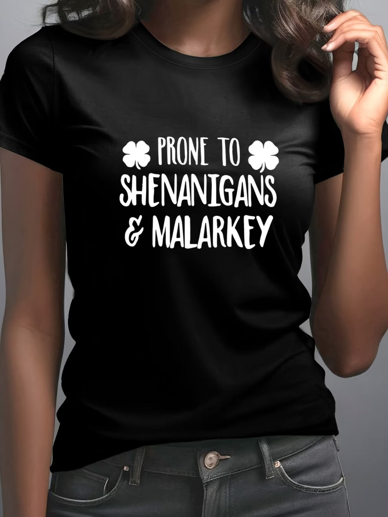 Casual Printed Short-Sleeve T-Shirt
