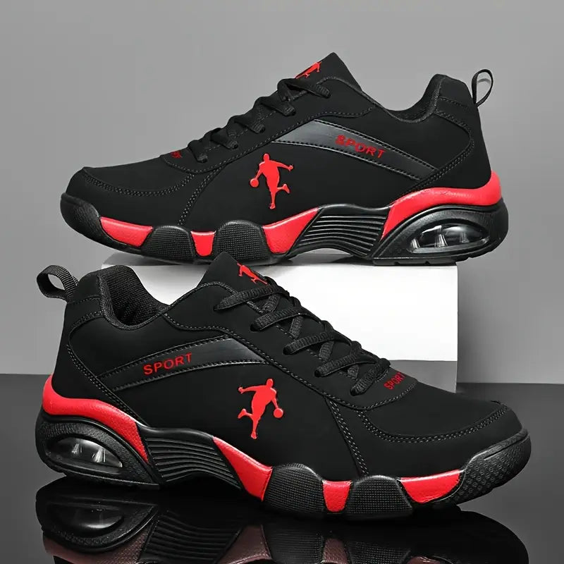 Men'S Breathable Mesh & PU Casual Sneakers