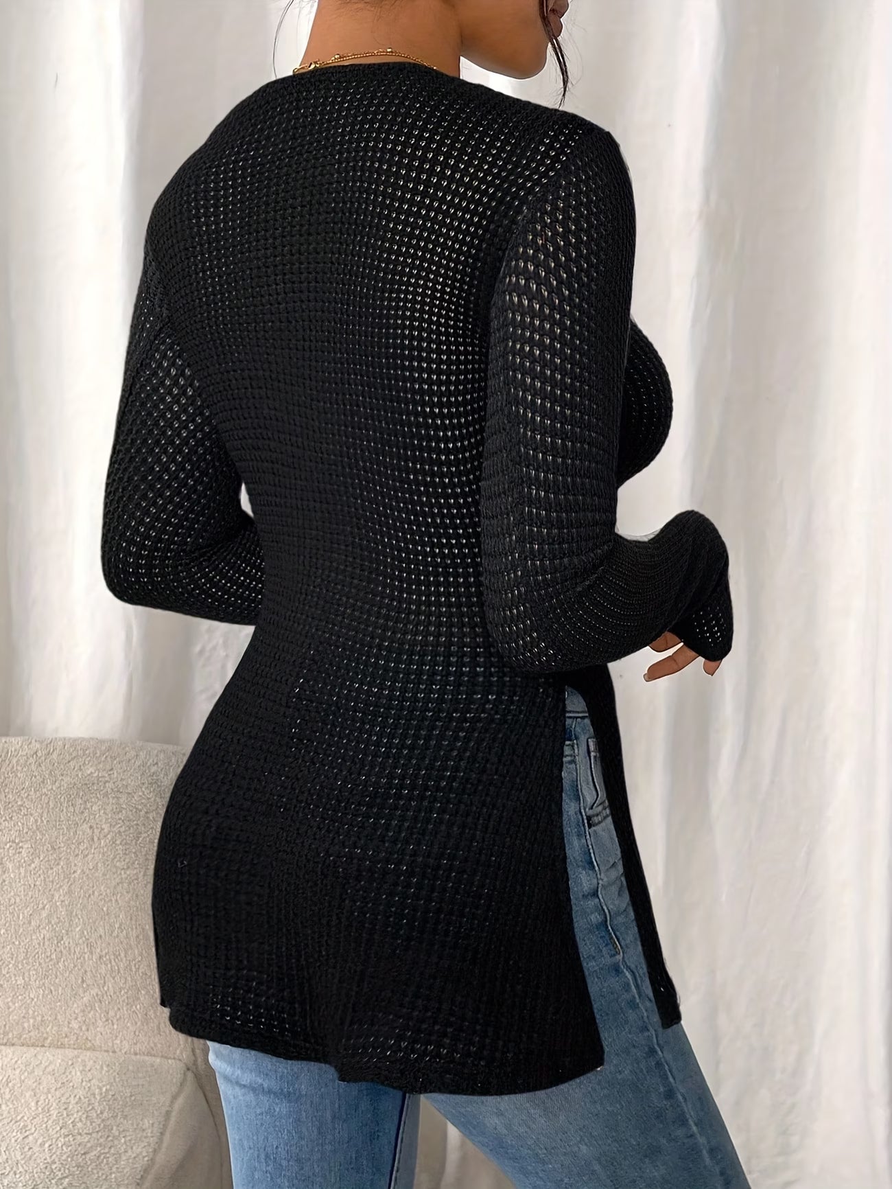 Color-Block Long Sleeve T-Shirt