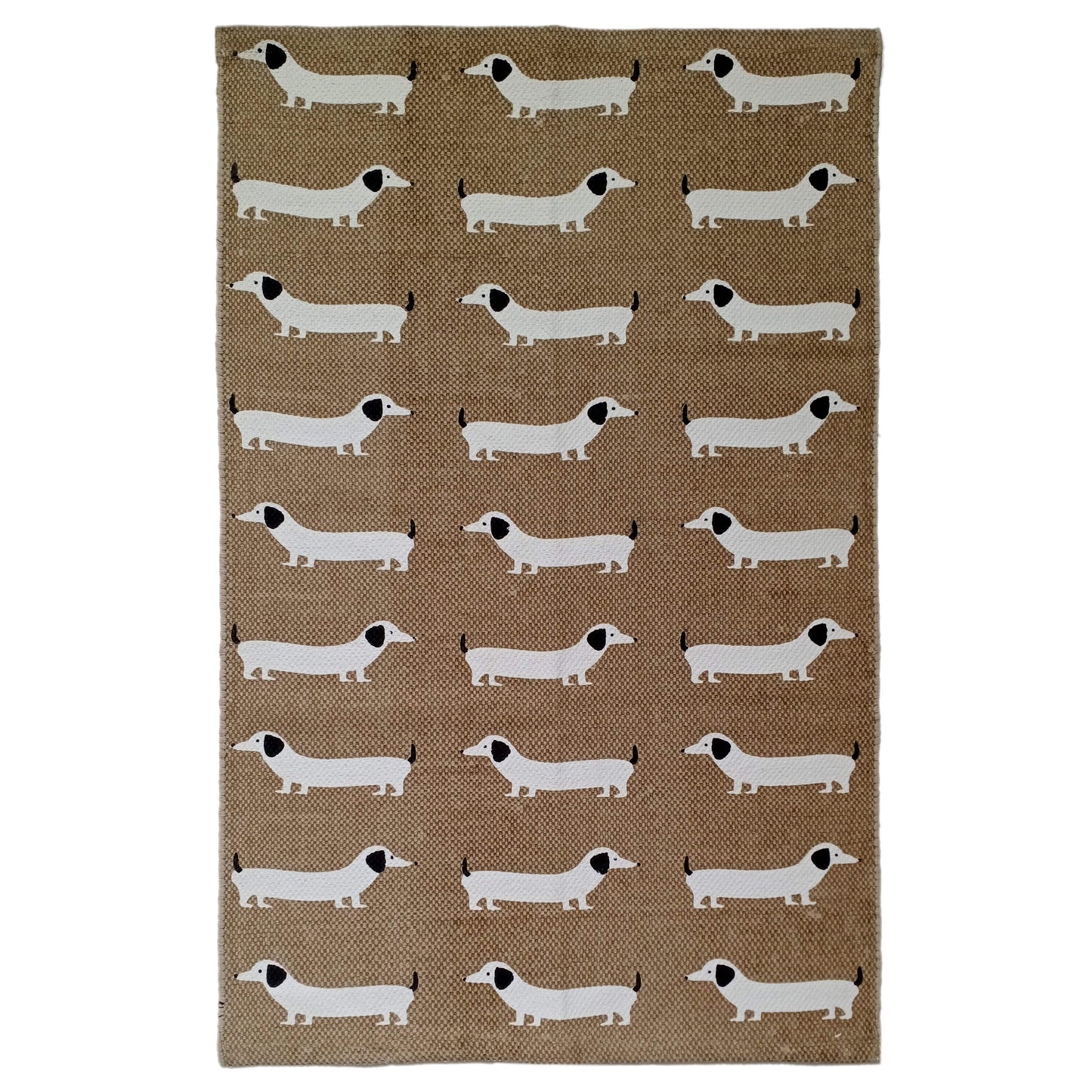 Animal Printed Rug Sausage Dog Modern Non-Slip Soft Durable Floor Rug for Living Room Bedroom Hallway