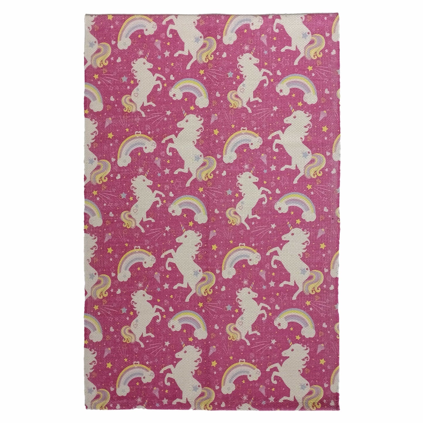 Animal Printed Rug Unicorn Modern Non-Slip Soft Durable Floor Rug for Living Room Bedroom Hallway & Office
