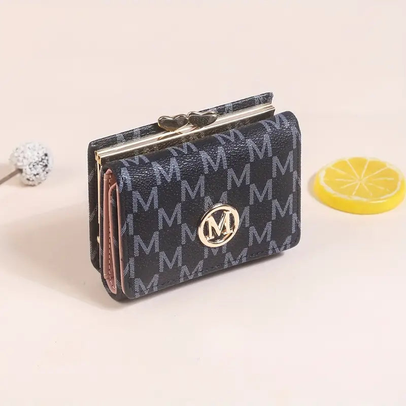 Elegant Women's Mini Trifold Wallet