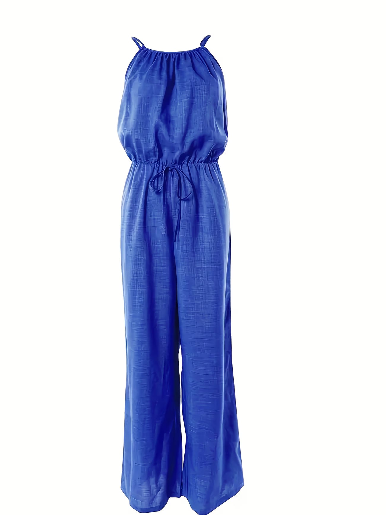 Belted Strap Jumpsuit | Relaxed Fit