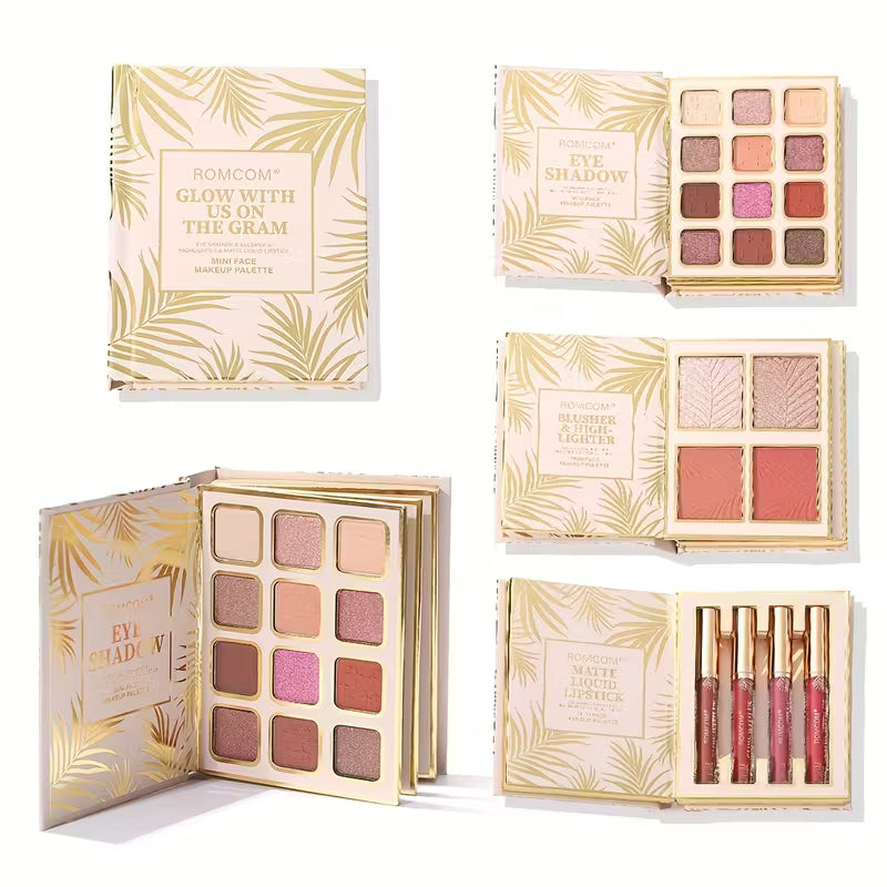 20-Color Book-Style Makeup Palette,