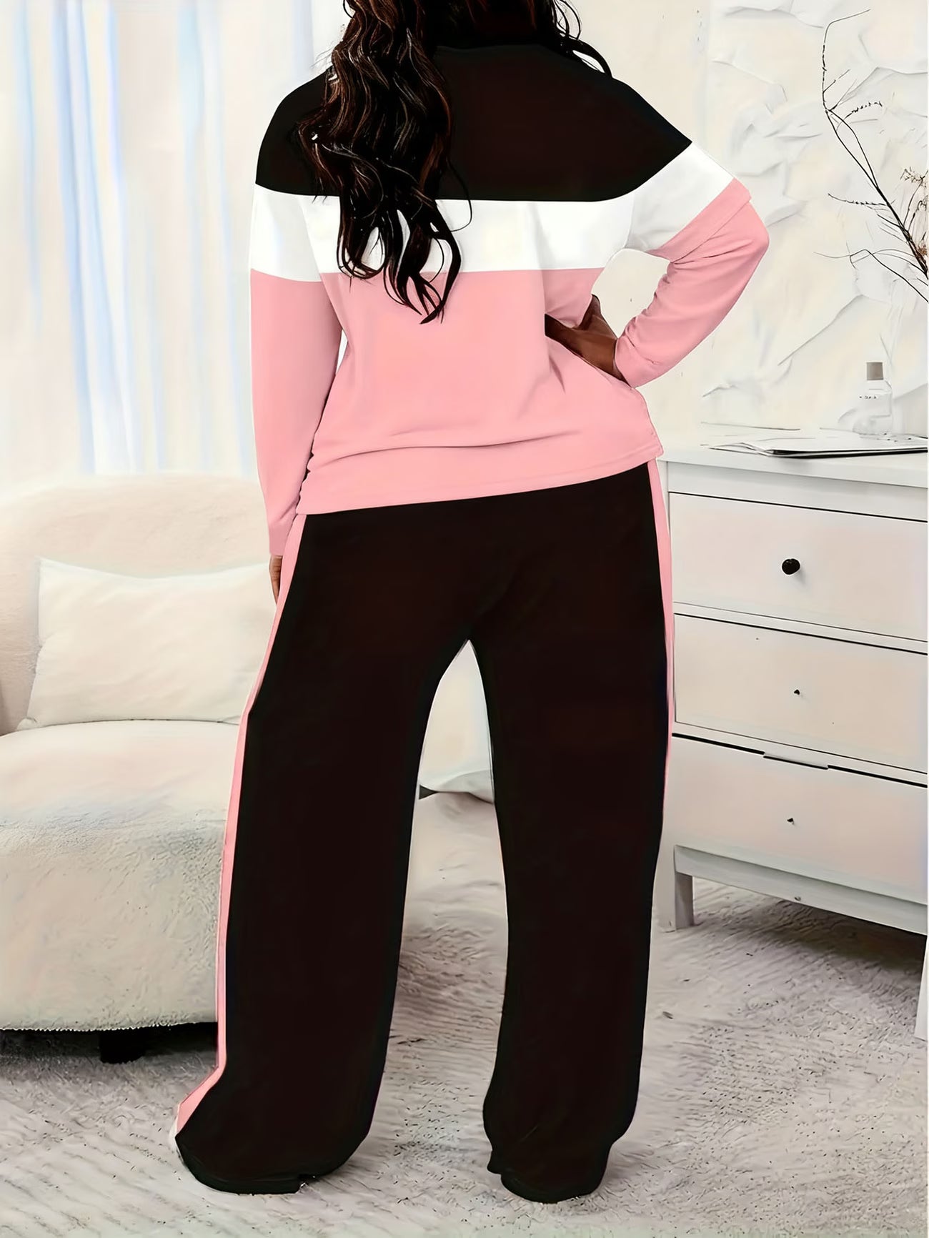 Women's Loose Casual Fashion Pajama Set