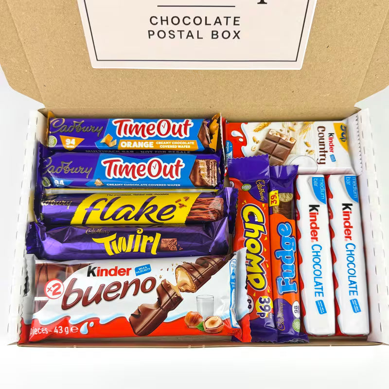 Kinder x Cadbury Postal Box | Twirl, Timeout & Chomp