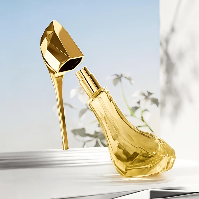 1pc High-Heeled Shoe-Shaped Perfume - Elegant Luxury Perfume Spray, 1.06oz EDP Long-Lasting Scent