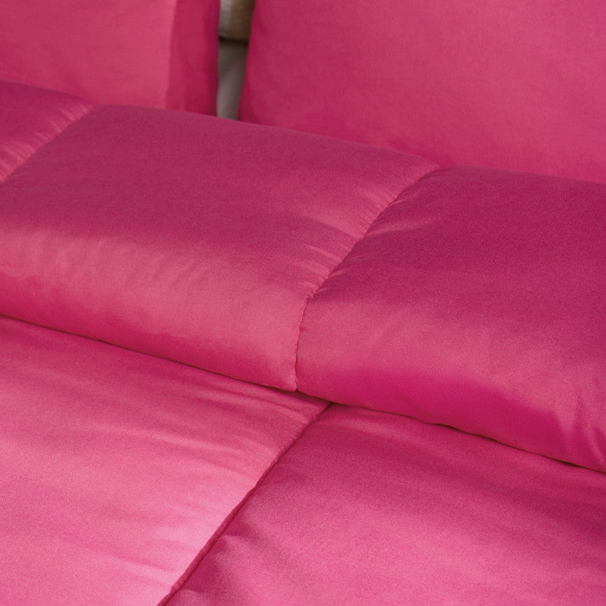 Coverless 10.5 Tog Duvet Set - Hot Pink