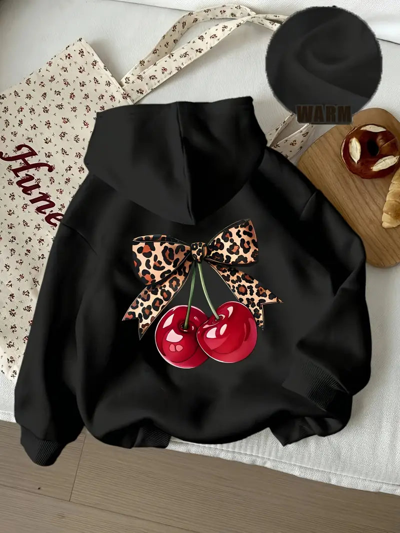 Casual Pocket Hooded Sweatshirt,