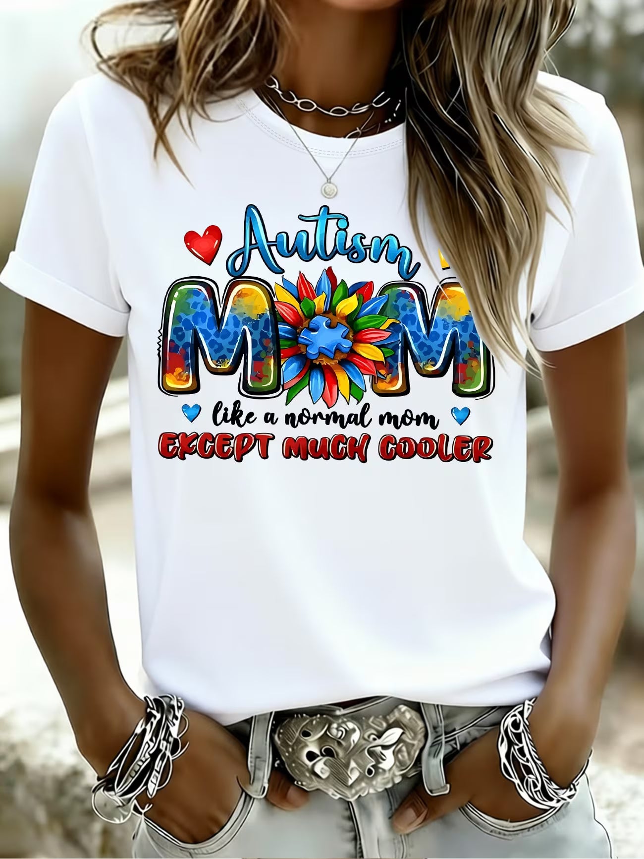 The Life of a Mother with Autism T-Shirt | Mom-Themed Print