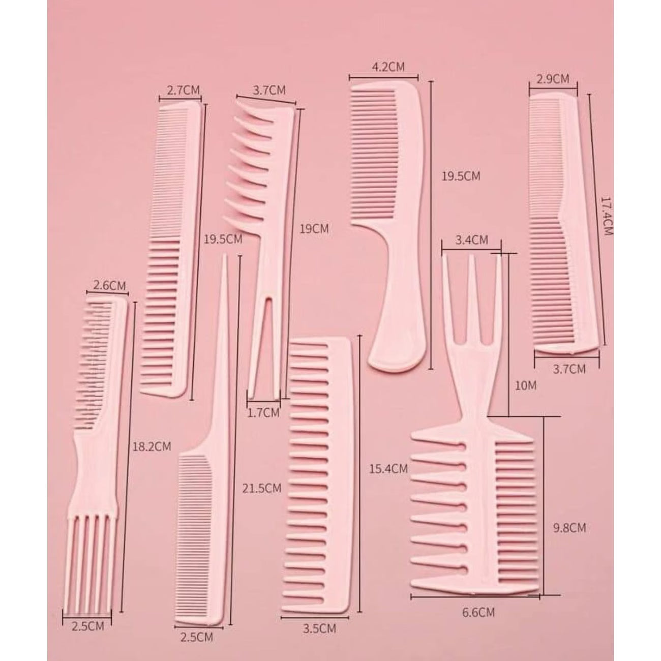 EXPANDING PINK TOILETRY BAG HOLDALL & 8PC HAIRDRESSING SET