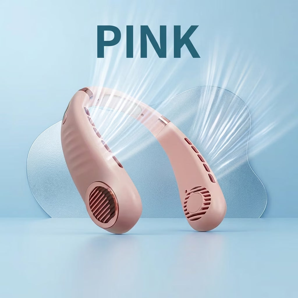Wearable Neck Fan — Hands-Free Cooling for Indoor & Outdoor Use