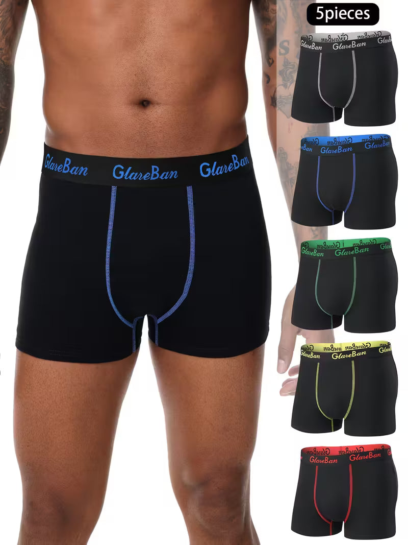 5pcs Pack Cotton Boxer
