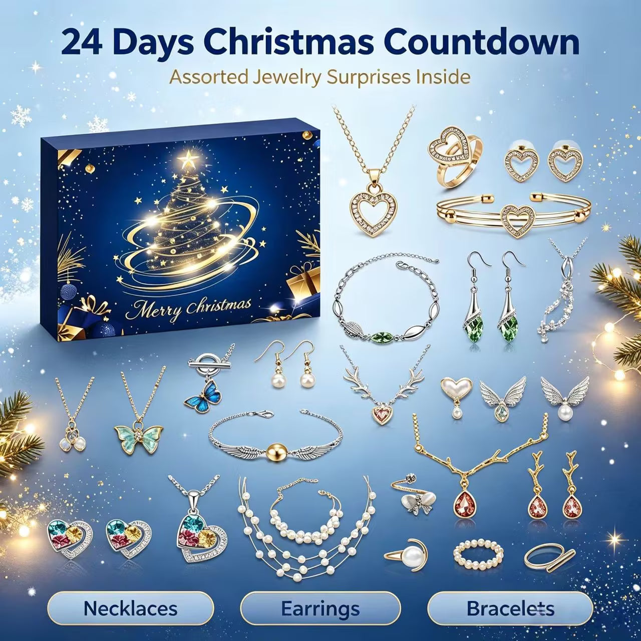 2026 Christmas Advent Countdown Calendar